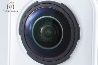 【中古】Arashi Vision 嵐ビジョン Insta360 X5 サテンホワイト Limited Edition 360度8Kアクションカメラ 元箱付き