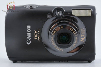 【中古】Canon キヤノン IXY DIGITAL 3000 IS パンサーブラック コンパクトデジタルカメラ