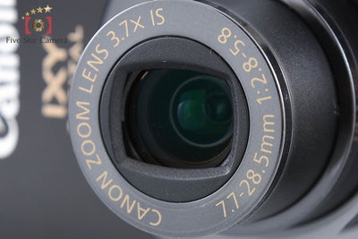 【中古】Canon キヤノン IXY DIGITAL 3000 IS パンサーブラック コンパクトデジタルカメラ