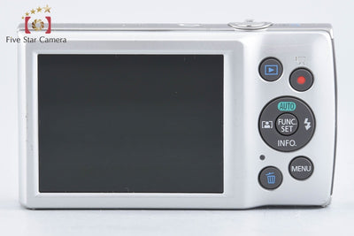 【中古】Canon キヤノン IXY 180 シルバー コンパクトデジタルカメラ