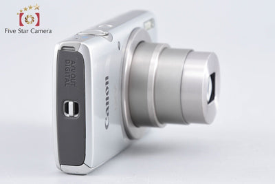 【中古】Canon キヤノン IXY 180 シルバー コンパクトデジタルカメラ