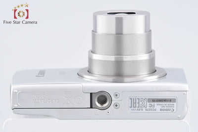 【中古】Canon キヤノン IXY 180 シルバー コンパクトデジタルカメラ