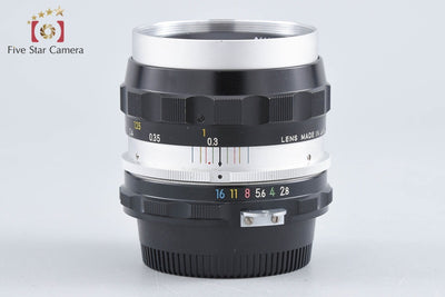【中古】Nikon ニコン NIKKOR-S Auto 35mm f/2.8