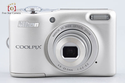 【中古】Nikon ニコン COOLPIX L32 シルバー コンパクトデジタルカメラ