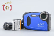 【中古】FUJIFILM 富士フイルム FinePix XP60 ブルー コンパクトデジタルカメラ