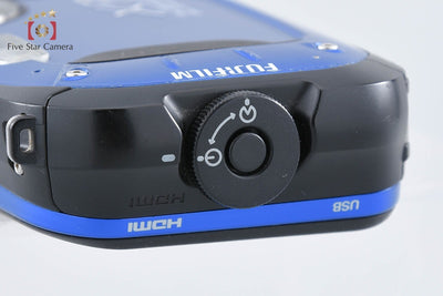 【中古】FUJIFILM 富士フイルム FinePix XP60 ブルー コンパクトデジタルカメラ
