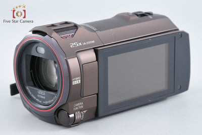 【中古】Panasonic パナソニック HC-VX992MS カカオブラウン デジタル4Kビデオカメラ