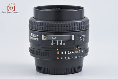 【中古】Nikon ニコン AF NIKKOR 50mm f/1.4 D