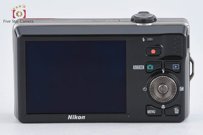 【中古】Nikon ニコン COOLPIX S6000 フラッシュレッド コンパクトデジタルカメラ