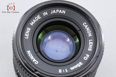 【中古】Canon キヤノン New FD 35mm f/2