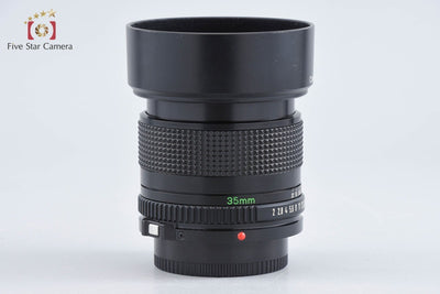 【中古】Canon キヤノン New FD 35mm f/2