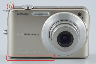 【中古】CASIO カシオ EXILIM ZOOM EX-Z1050 ゴールド コンパクトデジタルカメラ