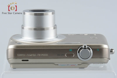 【中古】CASIO カシオ EXILIM ZOOM EX-Z1050 ゴールド コンパクトデジタルカメラ
