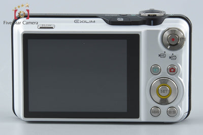 【中古】CASIO カシオ EXILIM EX-FC100 ホワイト コンパクトデジタルカメラ