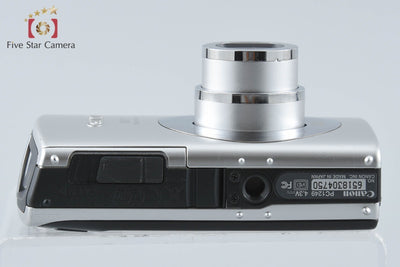 【中古】Canon キヤノン IXY DIGITAL 910 IS シルバー コンパクトデジタルカメラ
