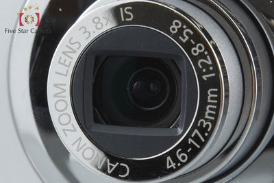 【中古】Canon キヤノン IXY DIGITAL 910 IS シルバー コンパクトデジタルカメラ