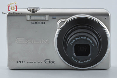 【中古】CASIO カシオ EXILIM EX-ZS35 シルバー コンパクトデジタルカメラ