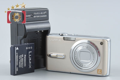 【中古】Panasonic パナソニック LUMIX DMC-FX07 グロスゴールド コンパクトデジタルカメラ