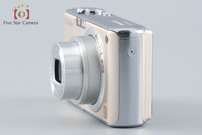 【中古】Panasonic パナソニック LUMIX DMC-FX07 グロスゴールド コンパクトデジタルカメラ