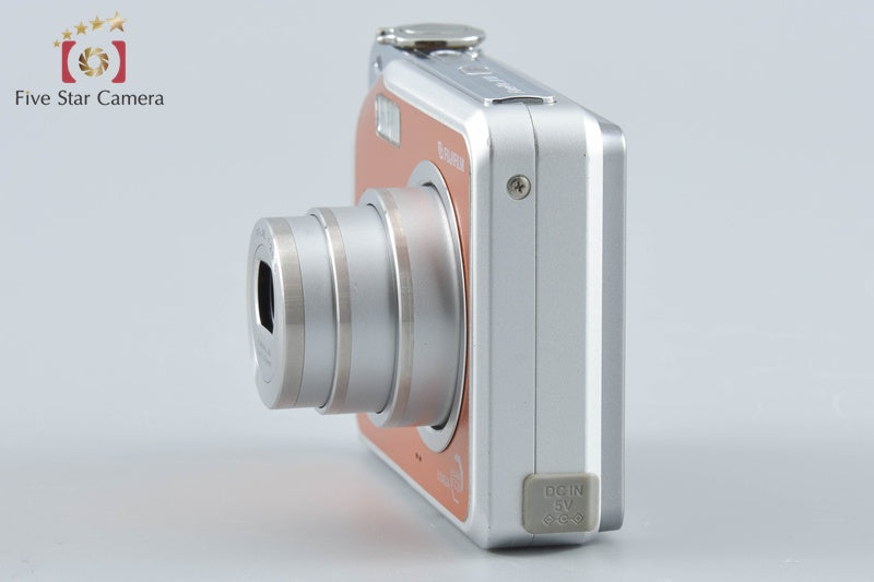 中古】FUJIFILM 富士フイルム FinePix V10 オレンジ コンパクト