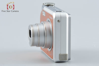 【中古】FUJIFILM 富士フイルム FinePix V10 オレンジ コンパクトデジタルカメラ