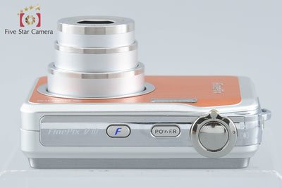 【中古】FUJIFILM 富士フイルム FinePix V10 オレンジ コンパクトデジタルカメラ