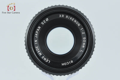 【中古】RICOH リコー XR RIKENON 50mm f/2 L ペンタックスKマウント