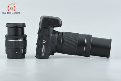 【中古】Canon キヤノン EOS Kiss X10i ダブルズームキット シャッター回数僅少
