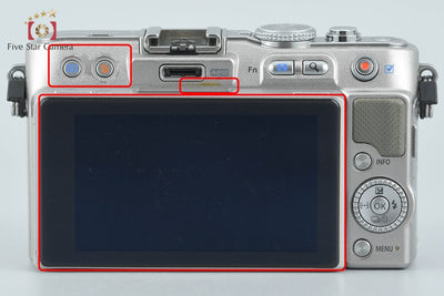 【中古】OLYMPUS オリンパス PEN Lite E-PL3 ダブルズームレンズキット シルバー