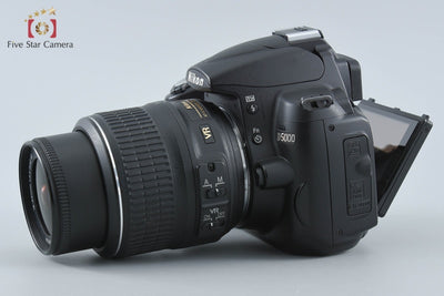 【中古】Nikon ニコン D5000 18-55 VR レンズキット
