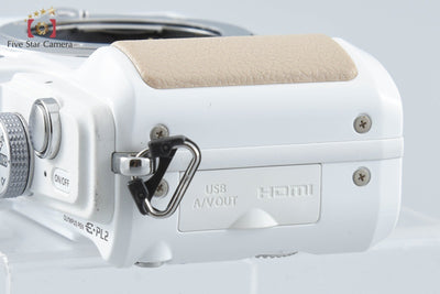 【中古】OLYMPUS オリンパス PEN Lite E-PL2 ホワイト ミラーレス一眼カメラ シャッター回数僅少