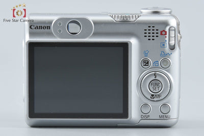 【中古】Canon キヤノン PowerShot A570 IS シルバー コンパクトデジタルカメラ