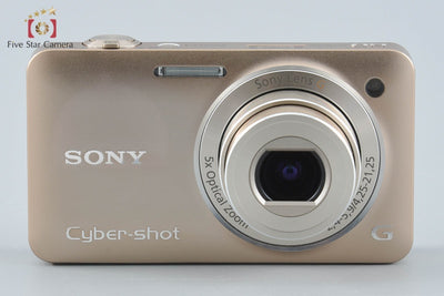 【中古】SONY ソニー Cyber-shot DSC-WX5 ゴールド デジタルスチルカメラ 元箱付き