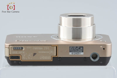 【中古】SONY ソニー Cyber-shot DSC-WX5 ゴールド デジタルスチルカメラ 元箱付き