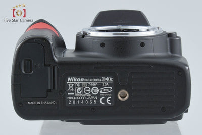 【中古】Nikon ニコン D40x デジタル一眼レフカメラ