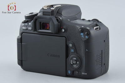 【中古】Canon キヤノン EOS 760D デジタル一眼レフカメラ シャッター回数僅少