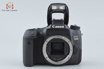 【中古】Canon キヤノン EOS 760D デジタル一眼レフカメラ シャッター回数僅少