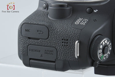 【中古】Canon キヤノン EOS 760D デジタル一眼レフカメラ シャッター回数僅少