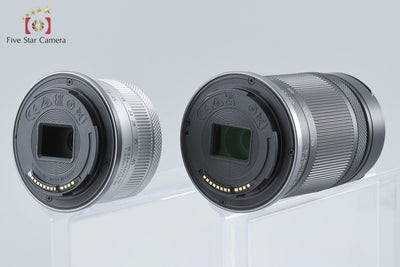 【中古】Canon キヤノン EOS R50 ダブルズームキット ホワイト シャッター回数僅少 元箱付き