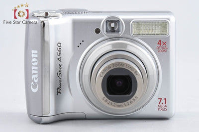 【中古】Canon キヤノン PowerShot A560 コンパクトデジタルカメラ