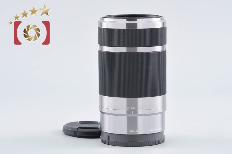 【中古】SONY ソニー E 55-210mm f/4.5-6.3 OSS SEL55210 シルバー