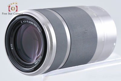 【中古】SONY ソニー E 55-210mm f/4.5-6.3 OSS SEL55210 シルバー