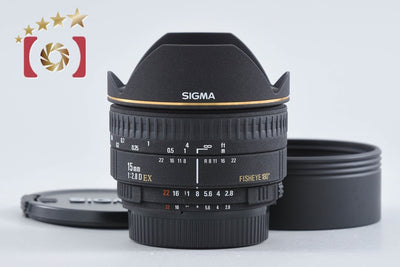 【中古】SIGMA シグマ 15mm f/2.8 D EX FISHEYE ニコン用
