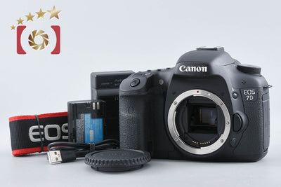 【中古】Canon キヤノン EOS 7D デジタル一眼レフカメラ シャッター回数僅少
