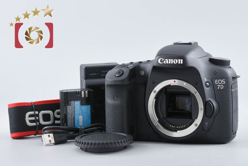 【中古】Canon キヤノン EOS 7D デジタル一眼レフカメラ シャッター回数僅少