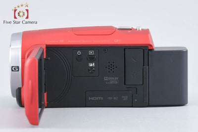 【中古】SONY ソニー ハンディカム HDR-CX680 レッド デジタルビデオカメラ 多言語対応