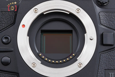 【中古】OM SYSTEM (OLYMPUS) オーエム システム OM-1 Mark II ブラック ミラーレス一眼カメラ シャッター回数僅少