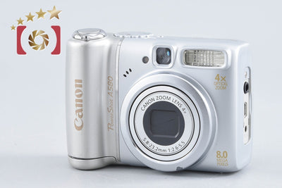 【中古】Canon キヤノン PowerShot A580 コンパクトデジタルカメラ