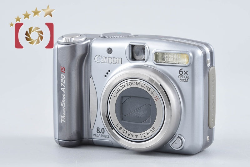 【中古】Canon キヤノン PowerShot A720 IS コンパクトデジタルカメラ