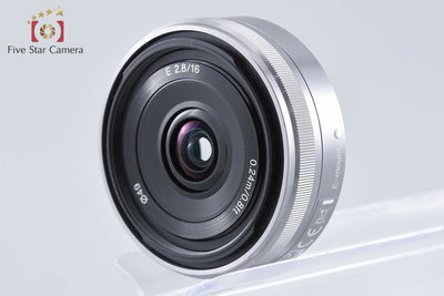 【中古】SONY ソニー E 16mm f/2.8 SEL16F28